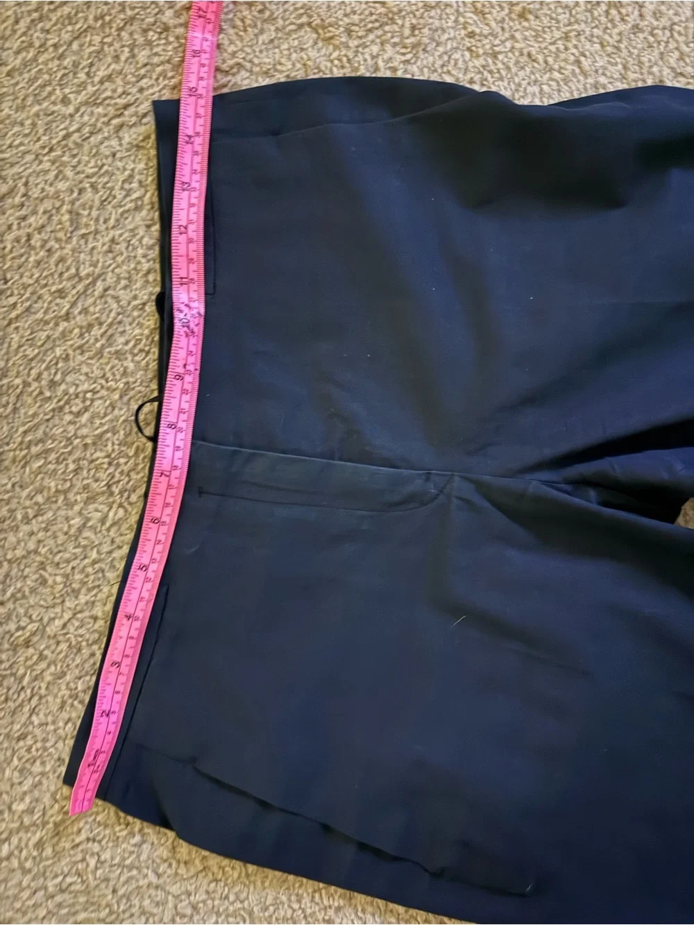 Men's Classic Straight-Leg Pants in Navy